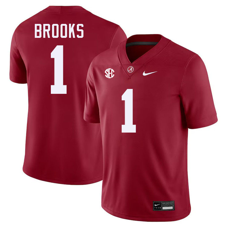 Lotzeir Brooks Alabama Jersey,University Of Alabama Crimson Tide Football Jersey,Uniforms-Crimson